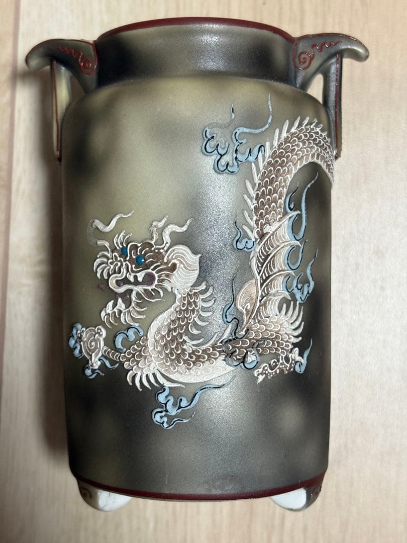 R*a様 オールドノリタケ Noritake 龍 花瓶 日本製