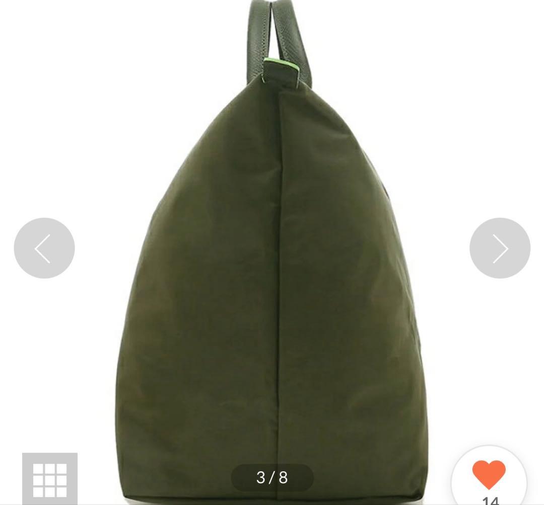 LONGCHAMP ロンシャン　プリアージュ　トラベルバッグ グリーン