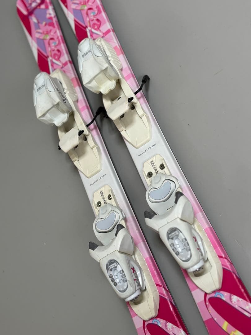 KAZAMA ジュニアスキーセット　板117cm／ブーツ21cm