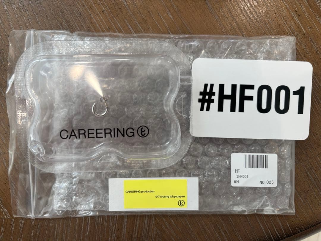 CAREERING HF001 フープピアス fragment K18ポスト