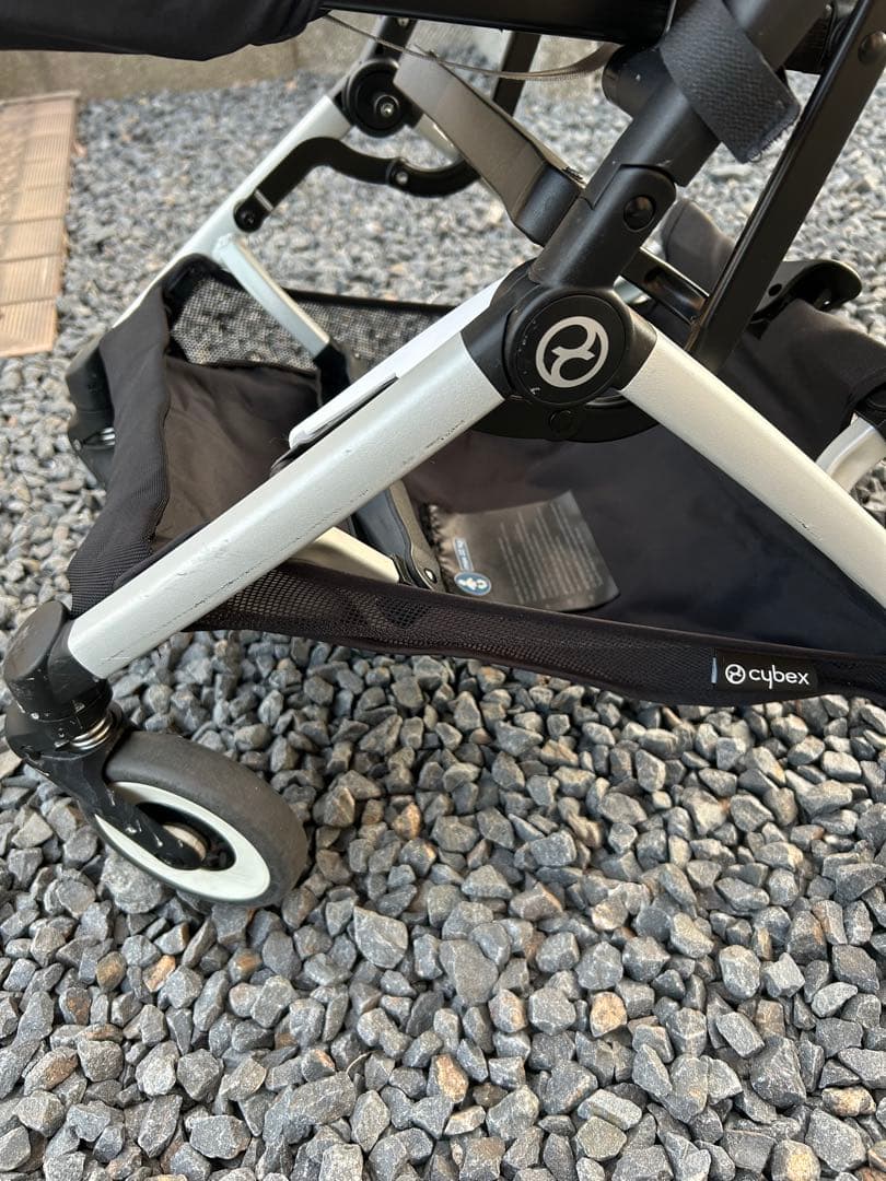 cybex 折りたたみベビーカー グレー