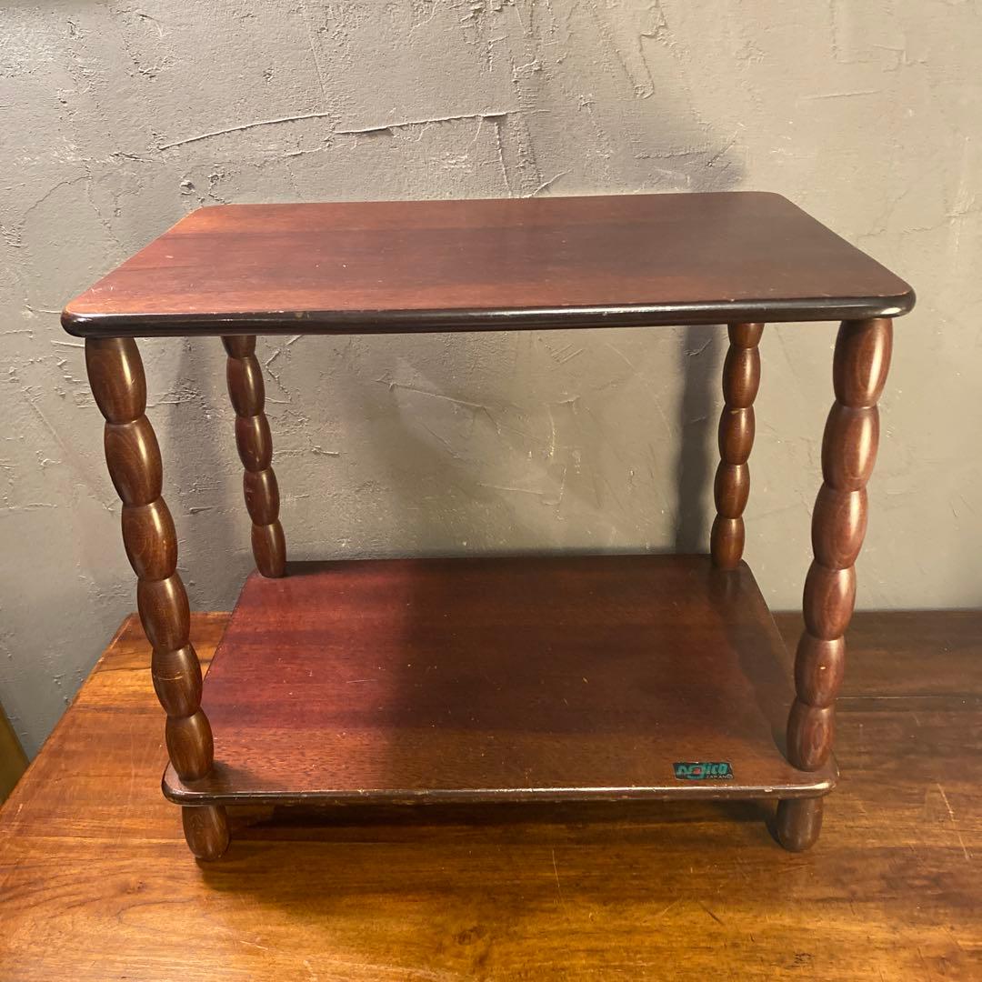 ミッドセンチュリー 日本製 NAJIKO ナジコ 2段ラック　家具 収納 レトロ