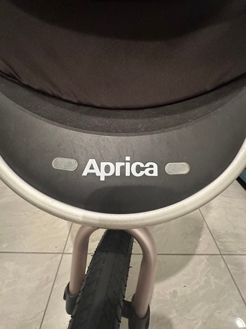 Aprica ベビーカー スムーヴプレミアムトリュフブラウン3輪　カバー　シート