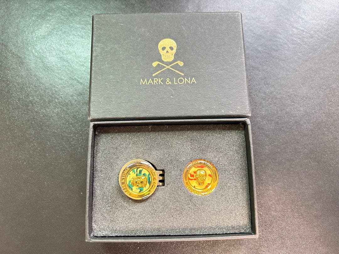 MARK & LONA ゴルフ クリップマーカー マークアンドロナ　キムタク