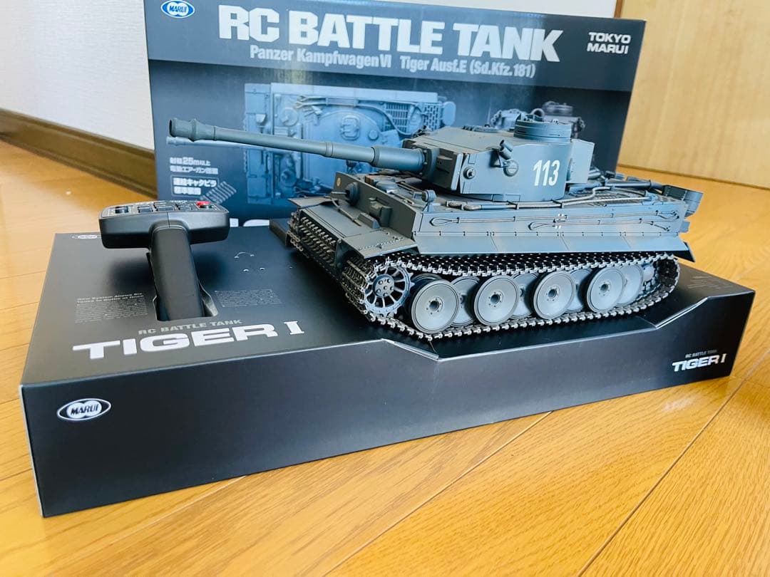 [新品]東京マルイタイガ1 1/24スケール RC戦車