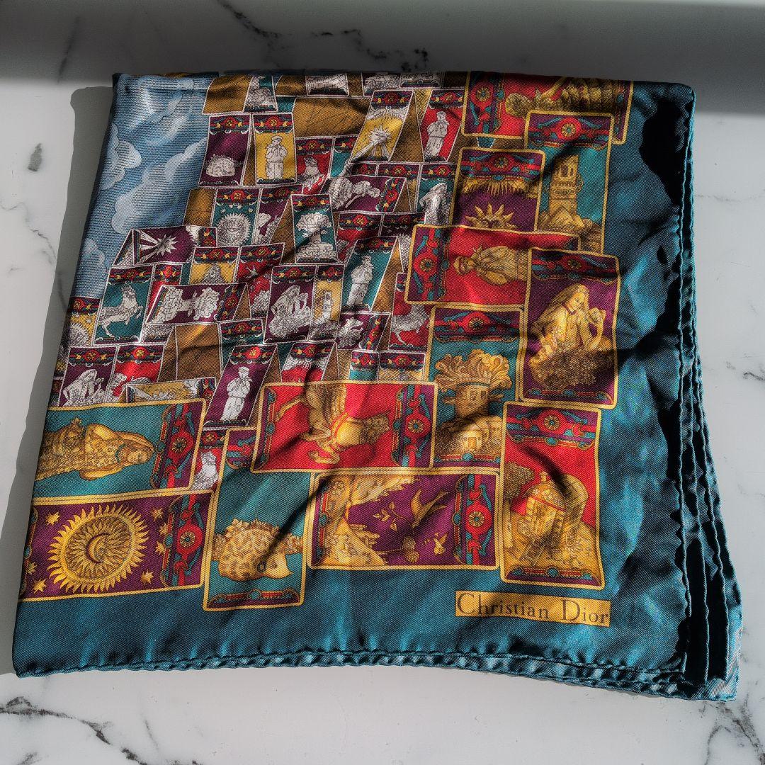 Christian Dior シルクスカーフ