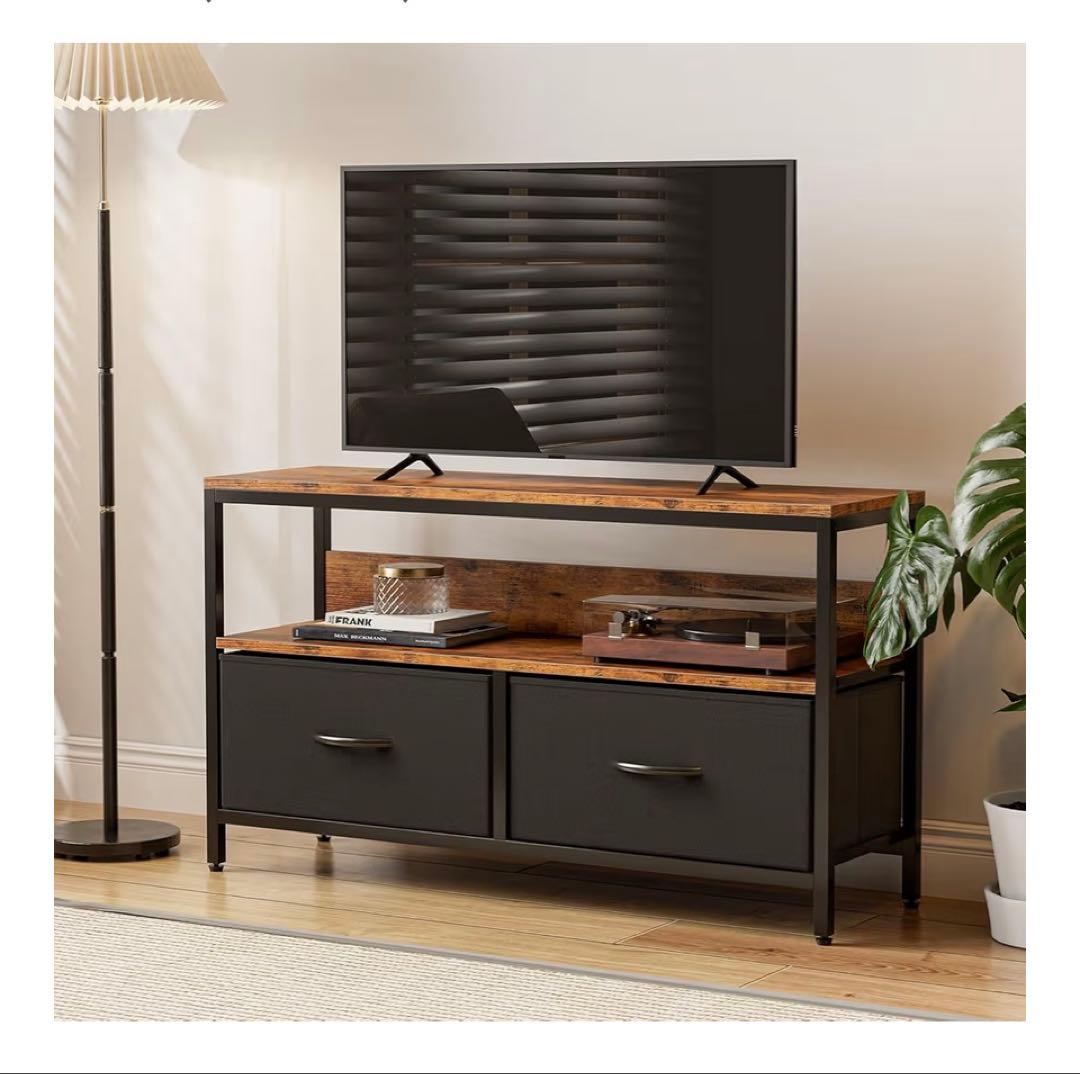 収納チェスト　ロータイプ テレビ台 引き出し 北欧 おしゃれ ブラック