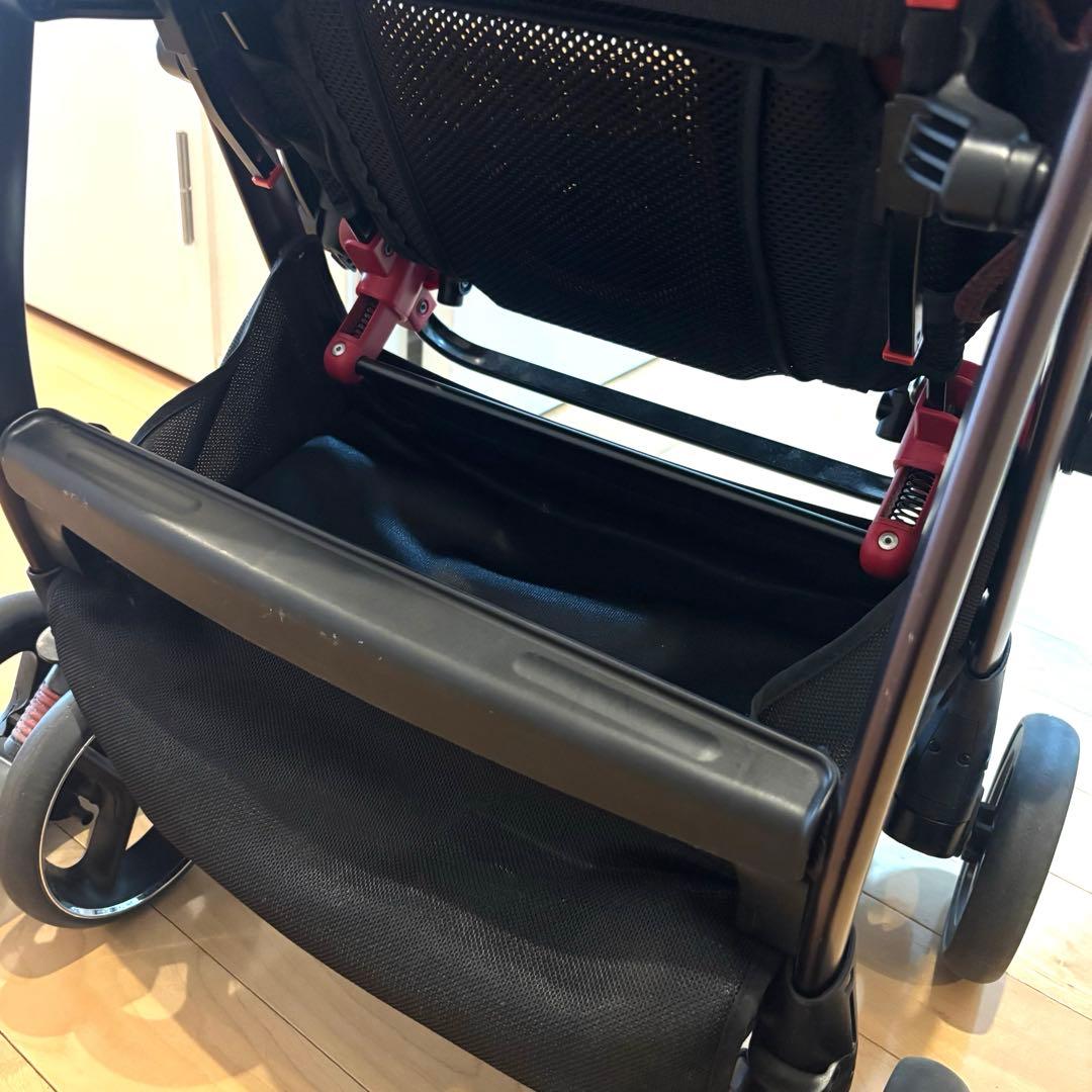 【美品】アップリカ　オプティアプレミアム　ベビーカー 両対面式　AB型