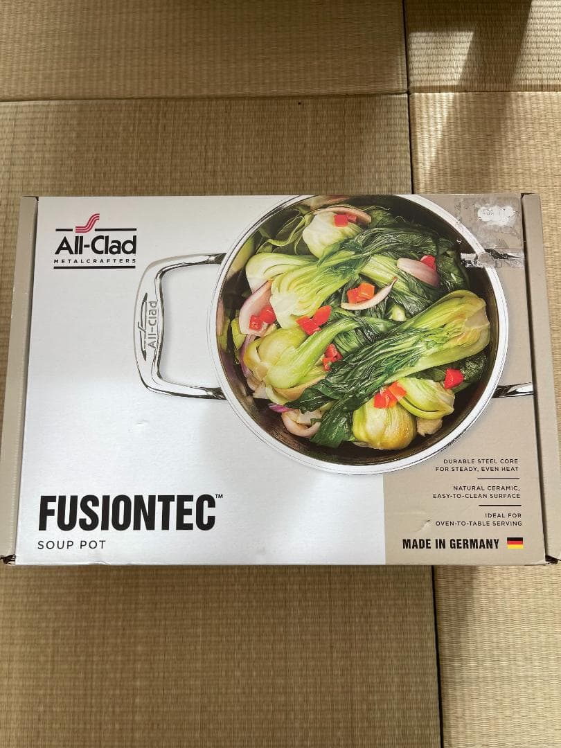 オールクラッド/All Clad　FUSIONTEC　スープポット４QT