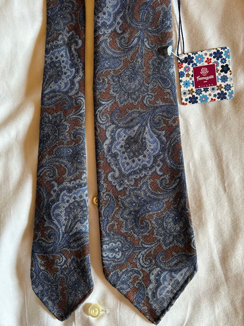 Fumagalli フマガッリ★クワトロピエゲ ペイズリータイ
