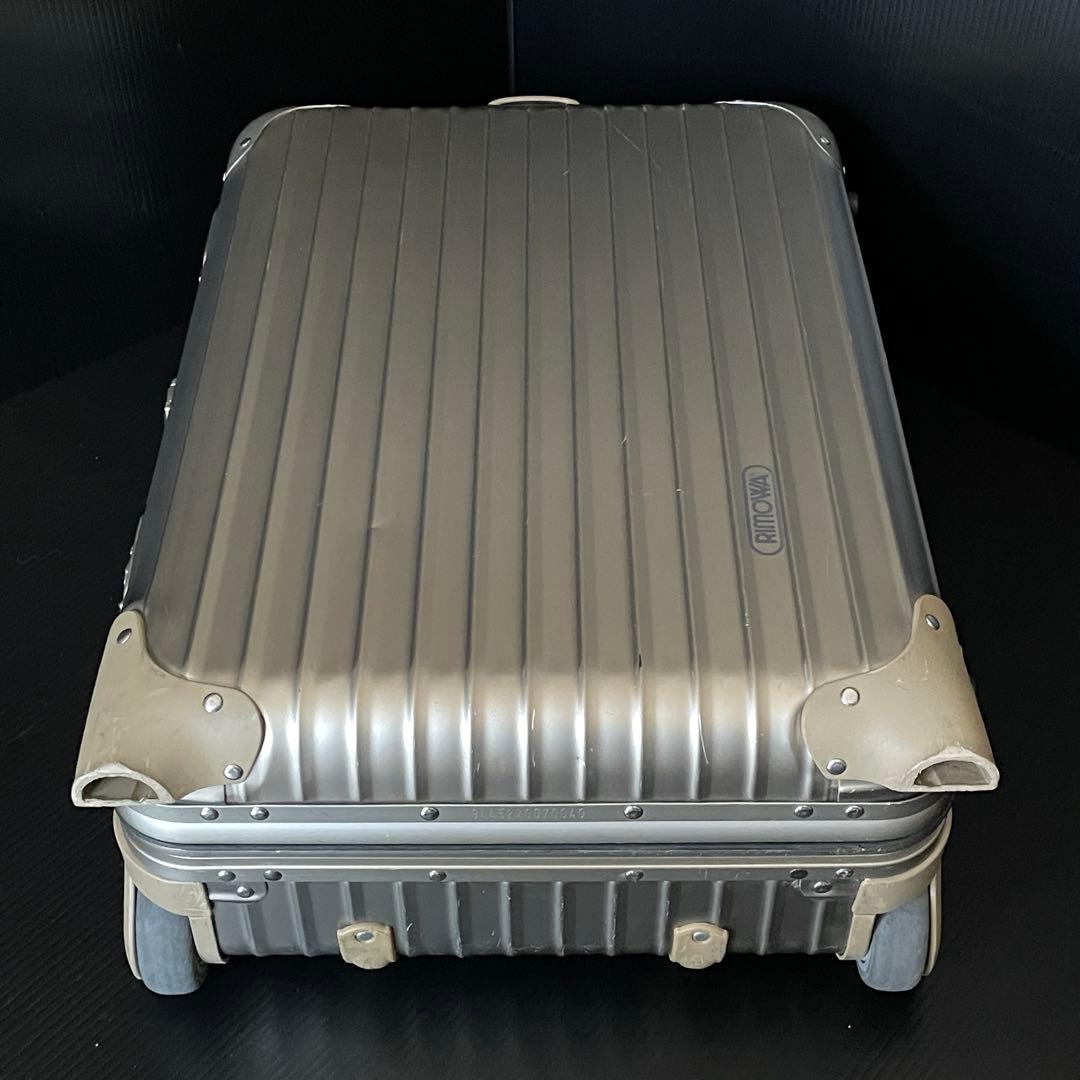 【希少カラー】リモワ トパーズ ゴールド 2輪 キャリーケース 32L アルミ