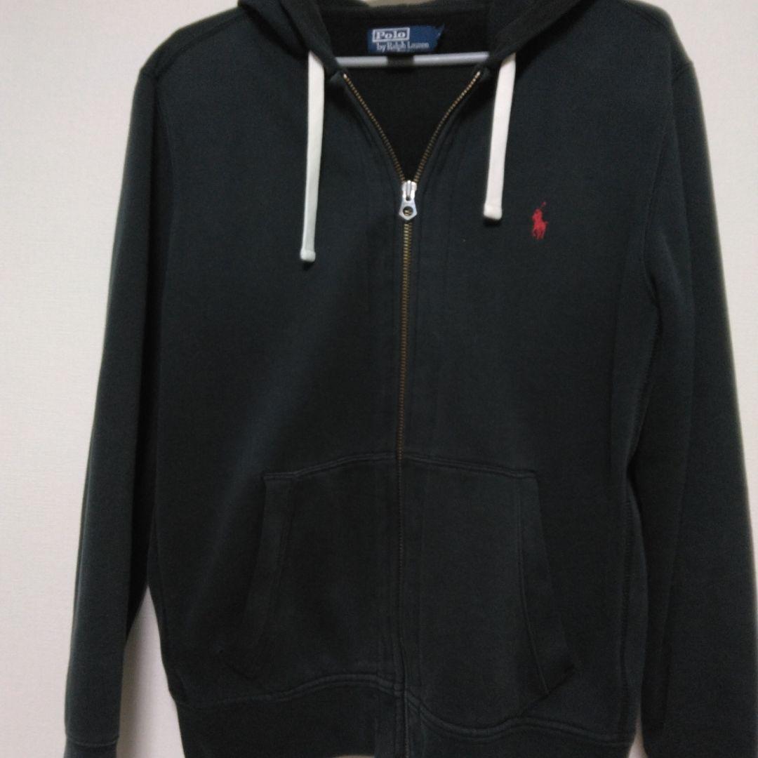 Polo by Ralph Lauren ダークグレー ジップアップフーディ