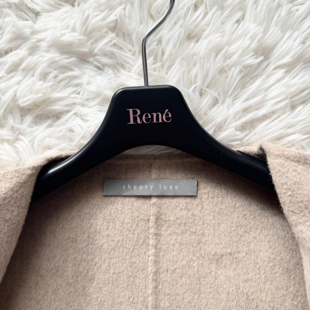 セオリーリュクス カシミヤ ダブルフェイス コート MOTION MARIO