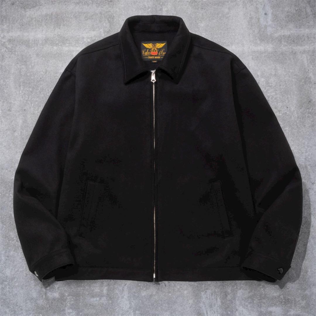 新品タグ付き CALEE キャリー PE メルトン スウィングトップ ジャケット