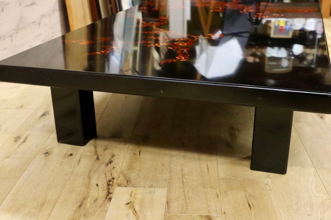 GMHS306○伝統工芸士 西岡寛治作 座卓 センターテーブル ローテーブル 和