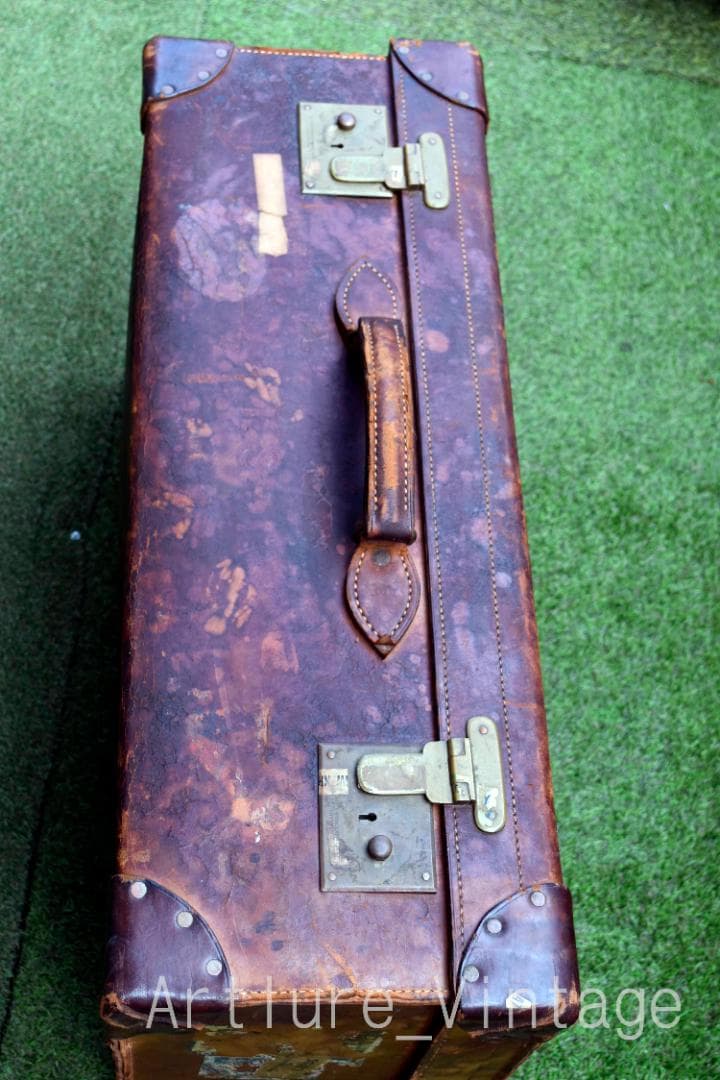 希少希少ヴィクトリア時代の旅行鞄 英国 LANSDOWNE LUGGAGE-ｙｈ