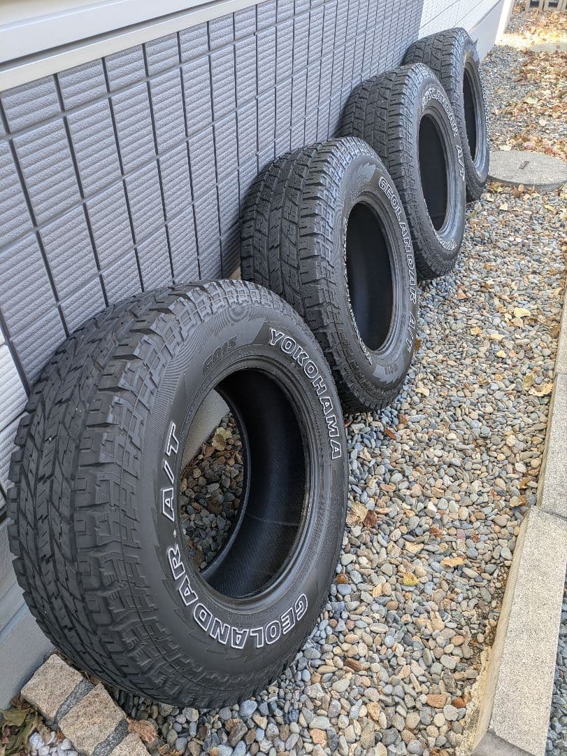 YOKOHAMA GEOLANDAR A/T LT265/70R17 4本セット