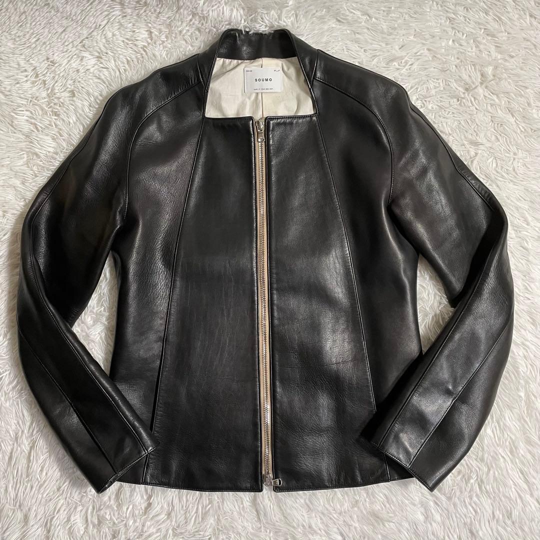 SOUMO HOLLOW LEATHER JACKET 馬革 ホースハイド