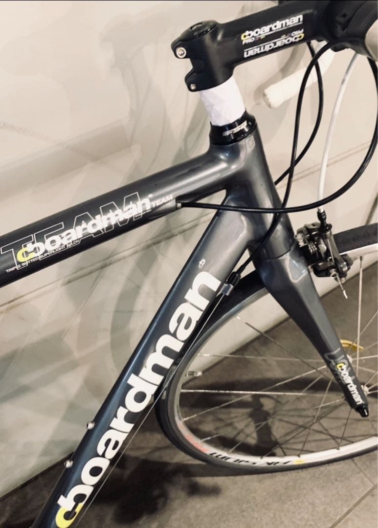 英国bordman /ボードマンのフレームセット＋カーボンハンドル＆純正ステム