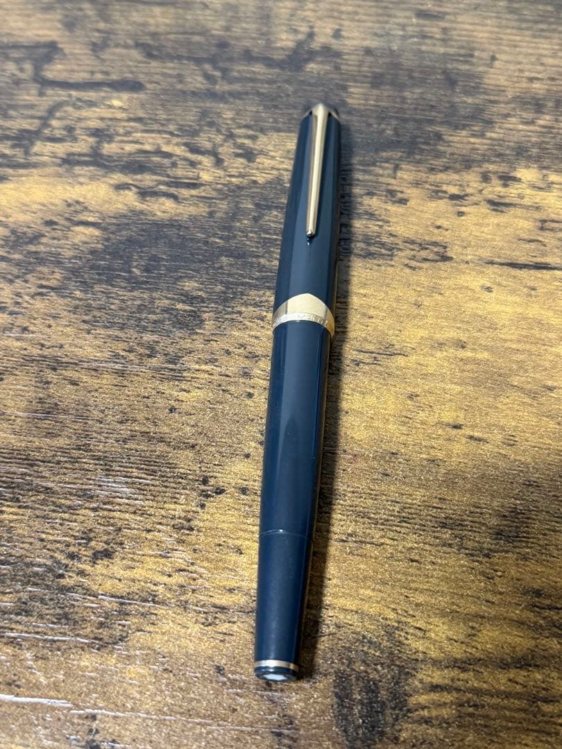 1960年代　グレー軸　モンブラン　No. 12 18c-750 万年筆　中細字