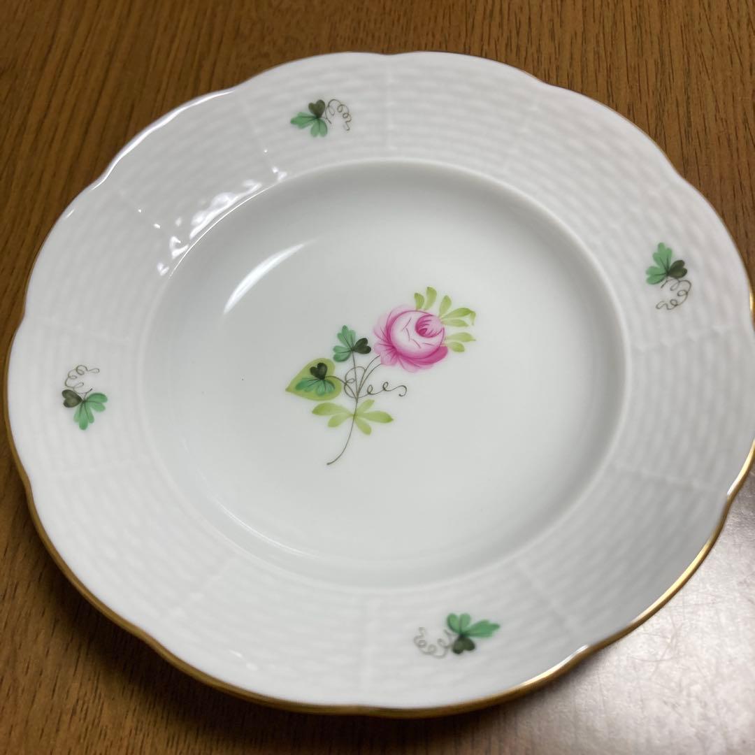 ☆新品未使用　ヘレンドペアボウル(ウィーンのばら)
