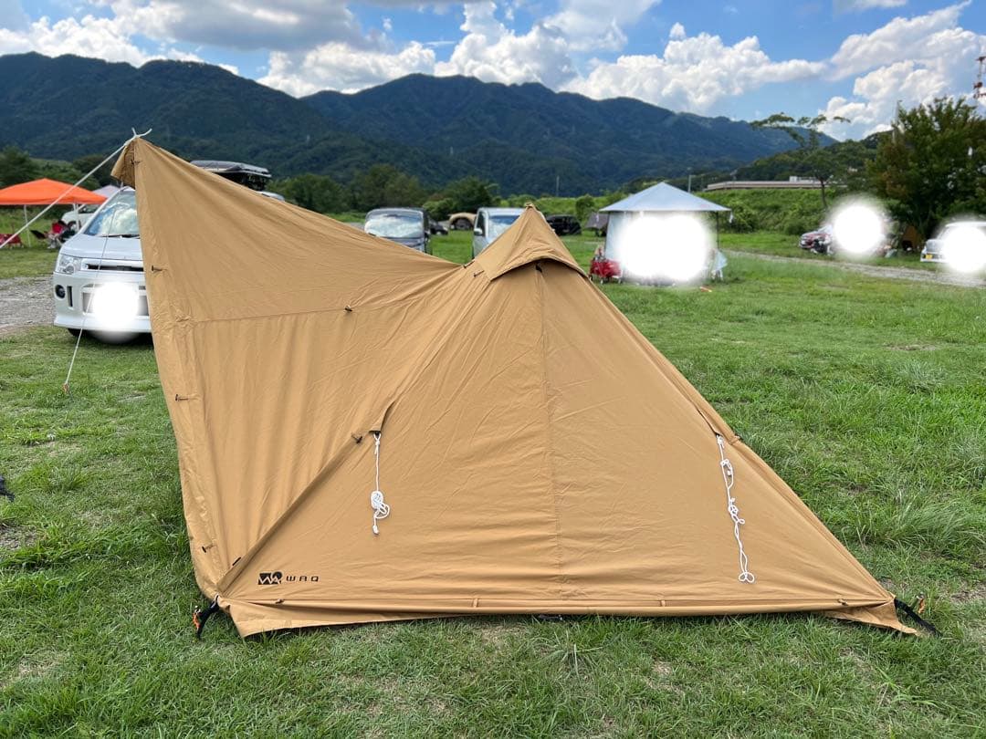 WAQ Alpha TC 1人用 ワック　ワンポールテント ティピーテント