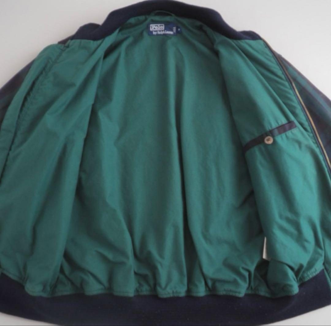 ラルフローレン　ブルゾン　スイングトップ　ブラックウォッチ柄　美品