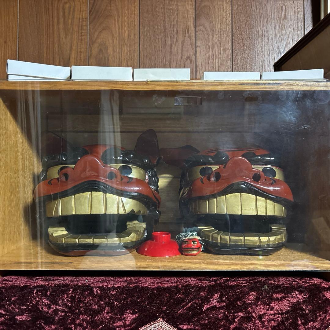 わずりん⭐︎獅子頭　雄　雌セット