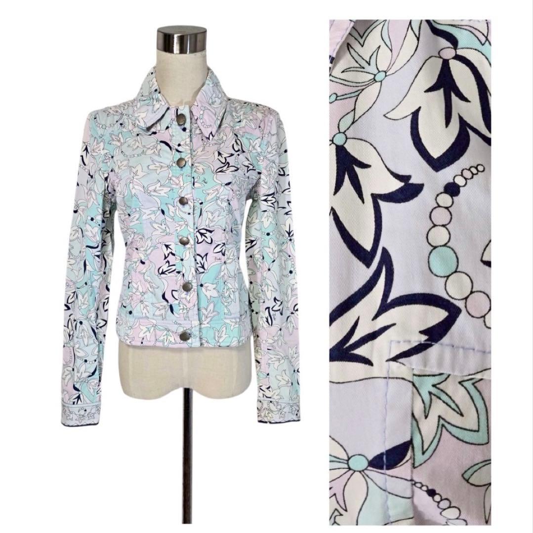 EMILIO PUCCI 夢色ベイビーパステル薄手コットンアウター