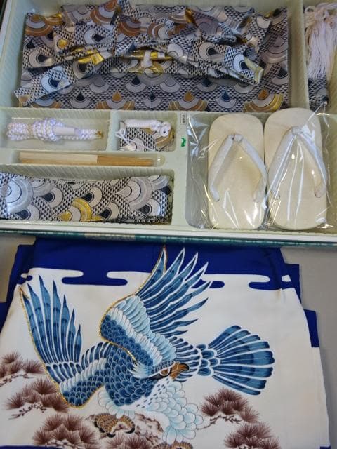 男児七五三詣り袴セット1⃣　紋なし袴丈50㎝