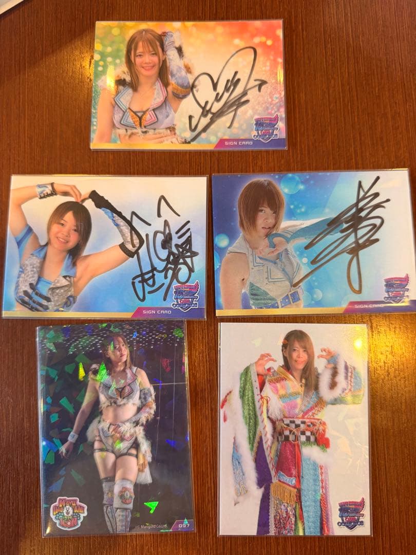 全108種　女子プロレス　マリーゴールド　岩谷麻優　トレーディングカード　コンプ