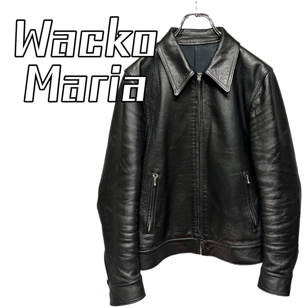 【大幅値下げ】WACKO MARIA シングル ライダースジャケット 牛革 名作