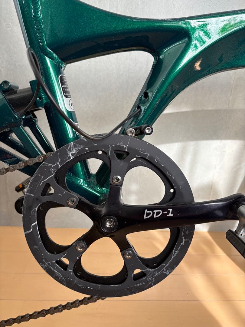 BD-1 折りたたみ自転車 ダークグリーン