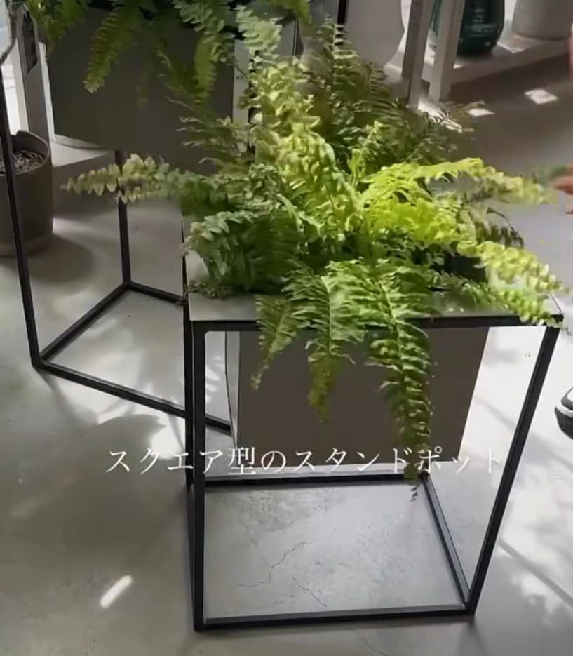 未使用　スタンドポット　グレー＆ブラック