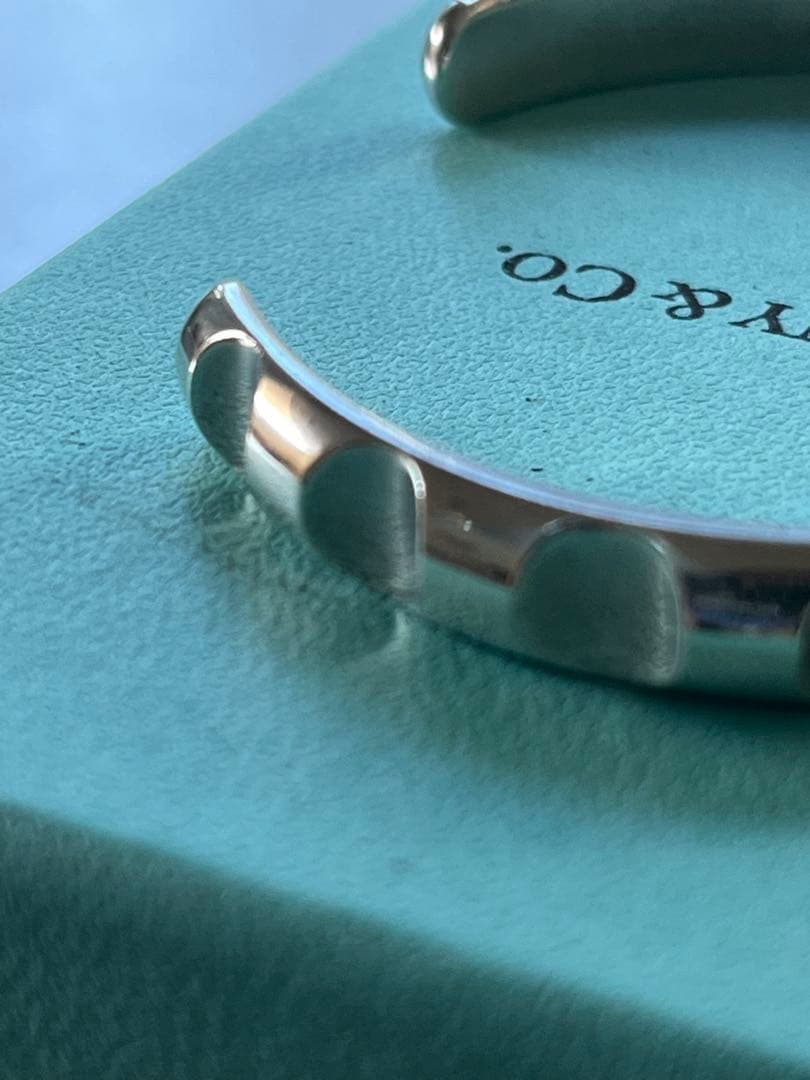 Tiffany パロマグルーヴ カフ ブレスレット ティファニー シルバー