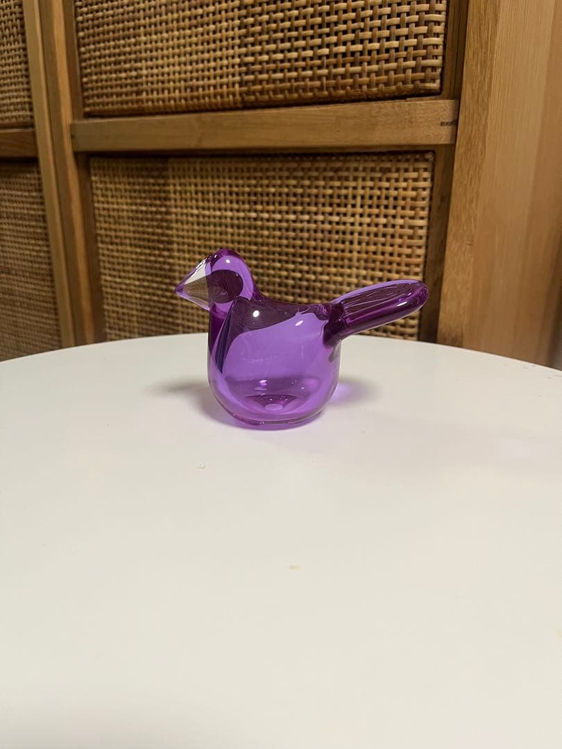 イッタラ　バード　シエッポ　アメジスト　クリア