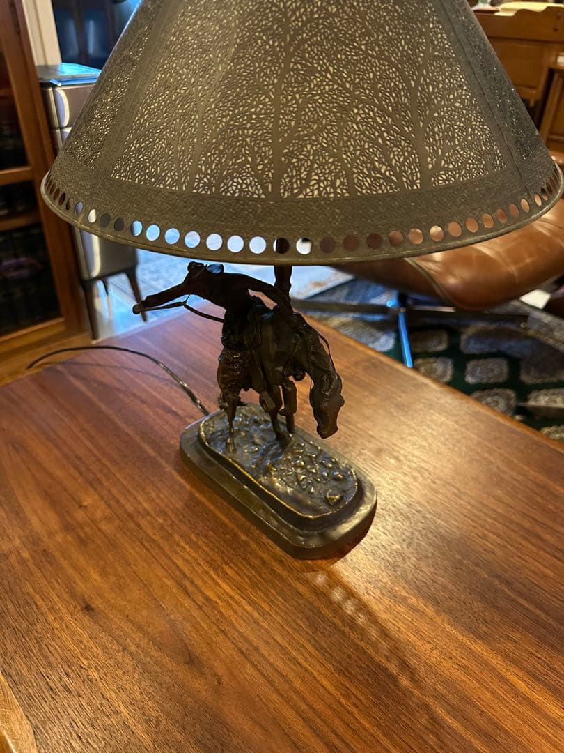 1960年代 ヴィンテージ ブロンコバスター ランプシェード ミッドセンチュリー