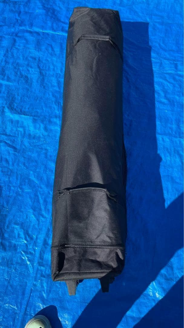 タープテント ワンタッチタープテント　3m×3m　オーニング付き