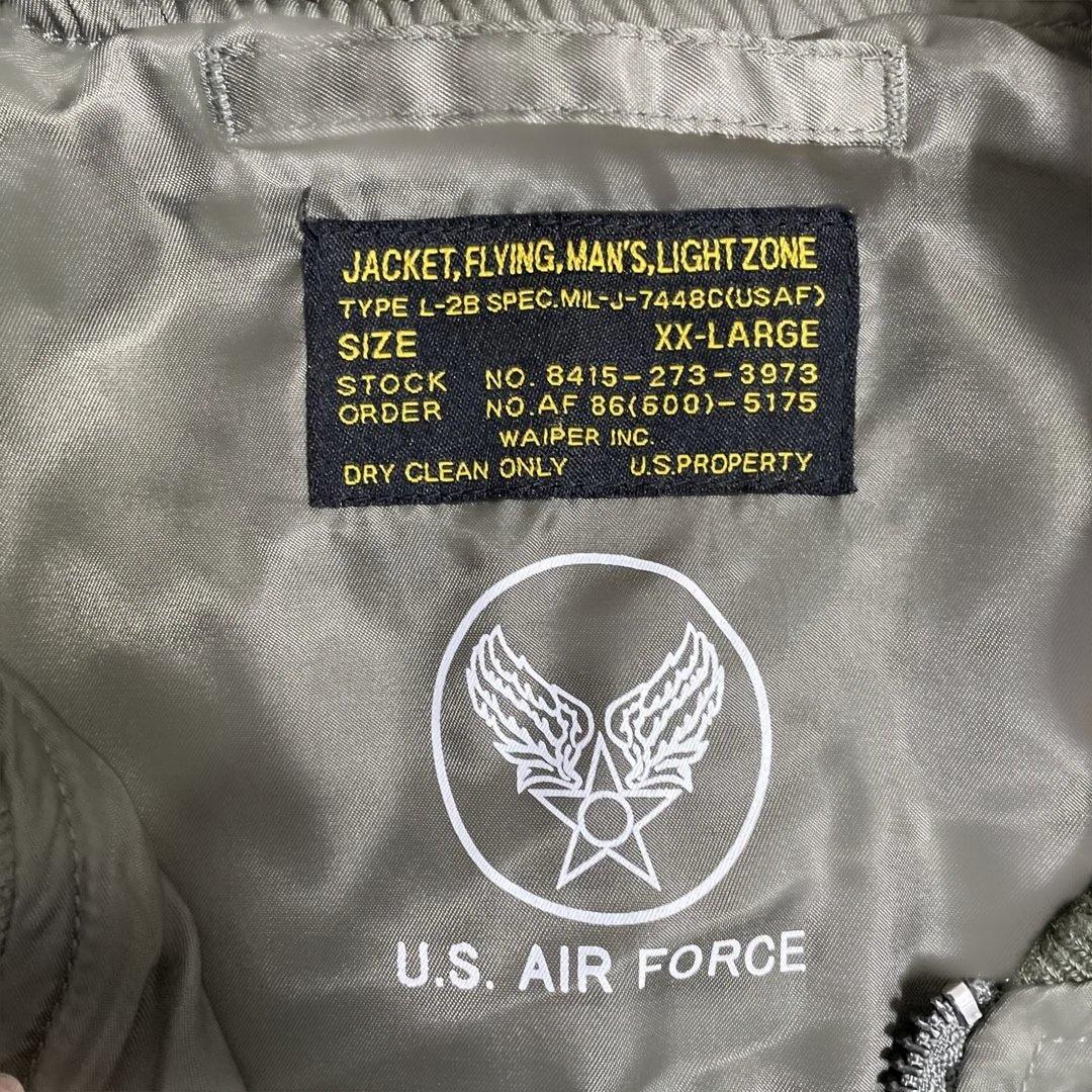 美品　WAIPER　TYPE L−2B　XXL　フライトジャケット