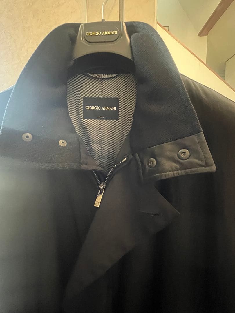 ひでGERGIO ARMANI 洗練ナイロンコート