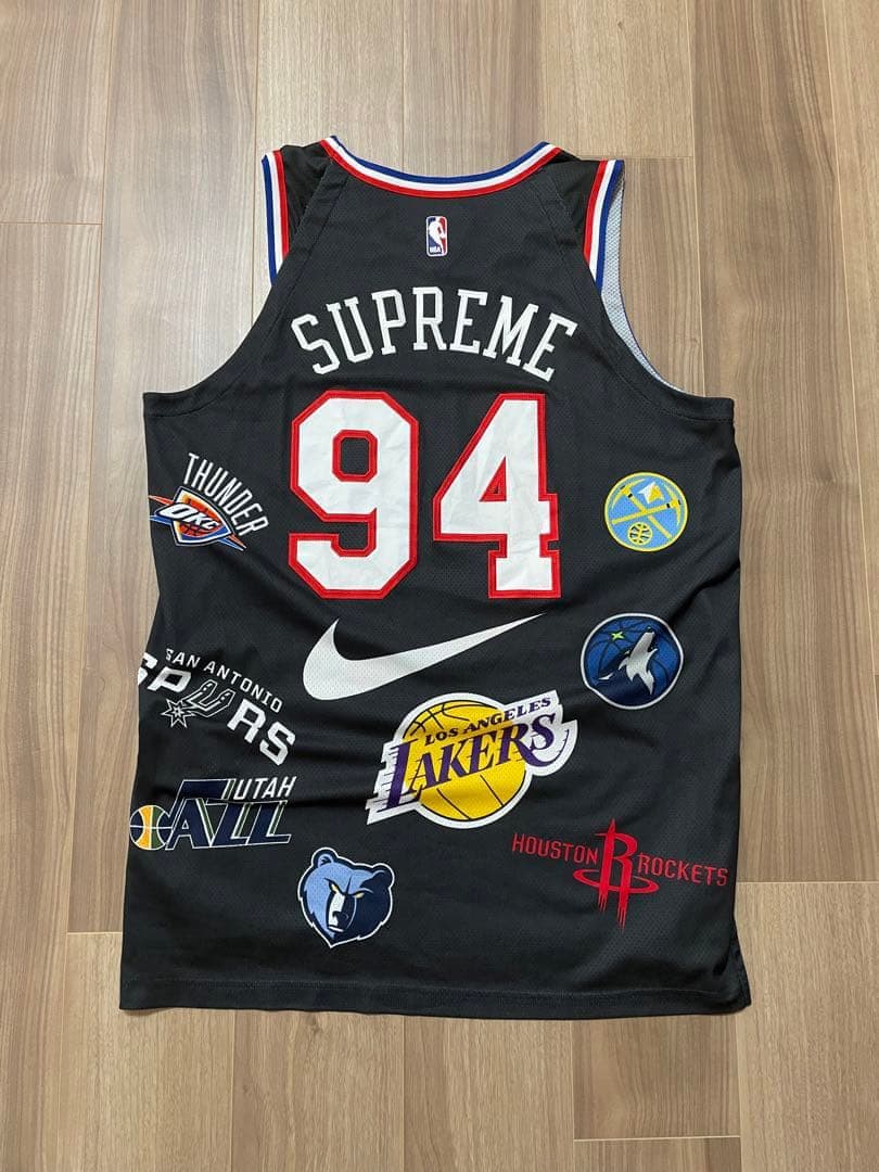 Supreme × NIKE × NBAマルチロゴバスケタンク