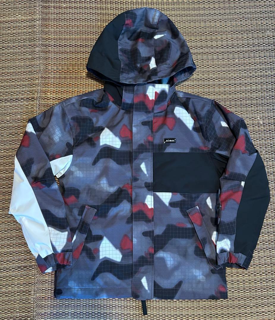 未使用品 nima スキーウェア 上下セット 150cm GOA-TEX 手袋
