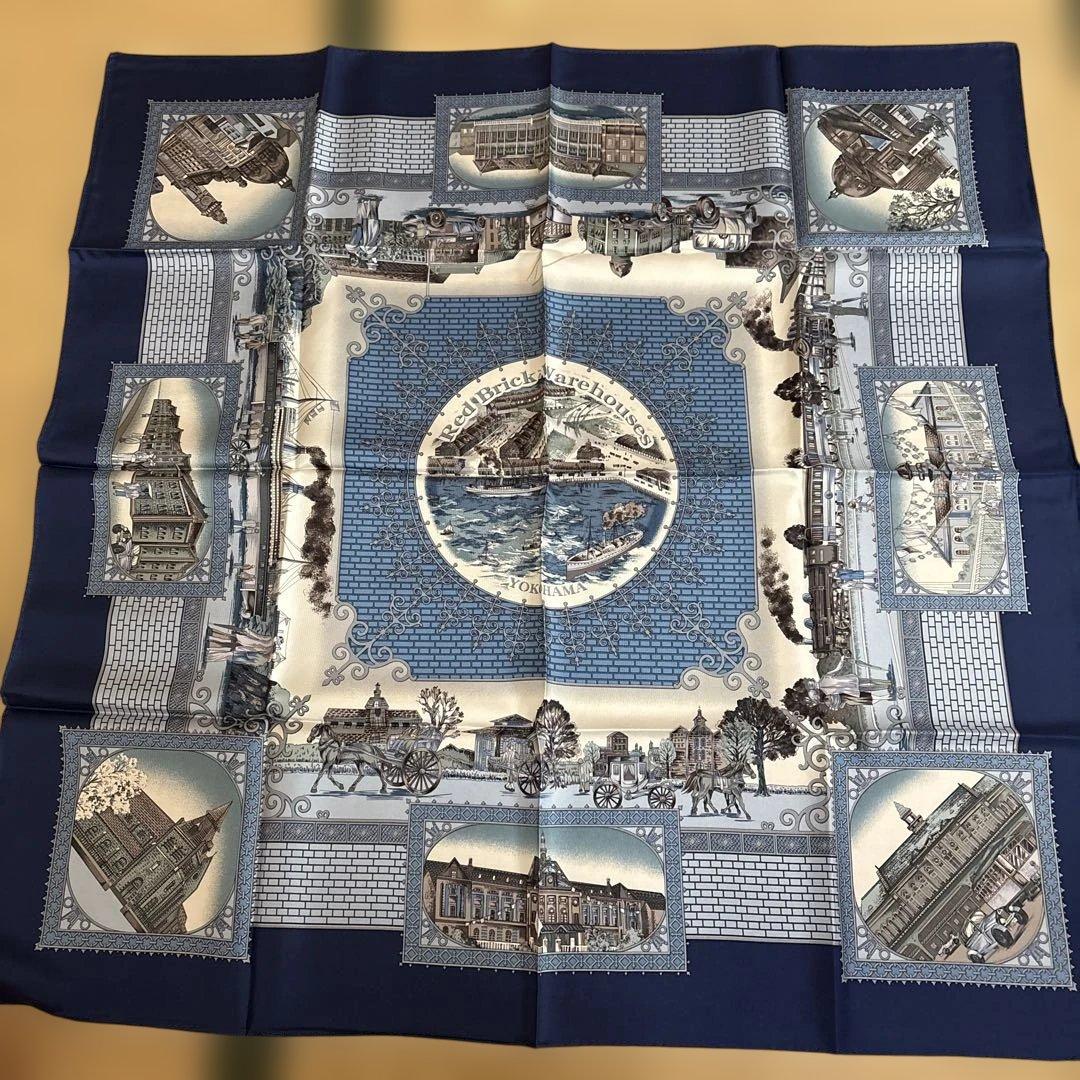 シルク伝統横濱スカーフ