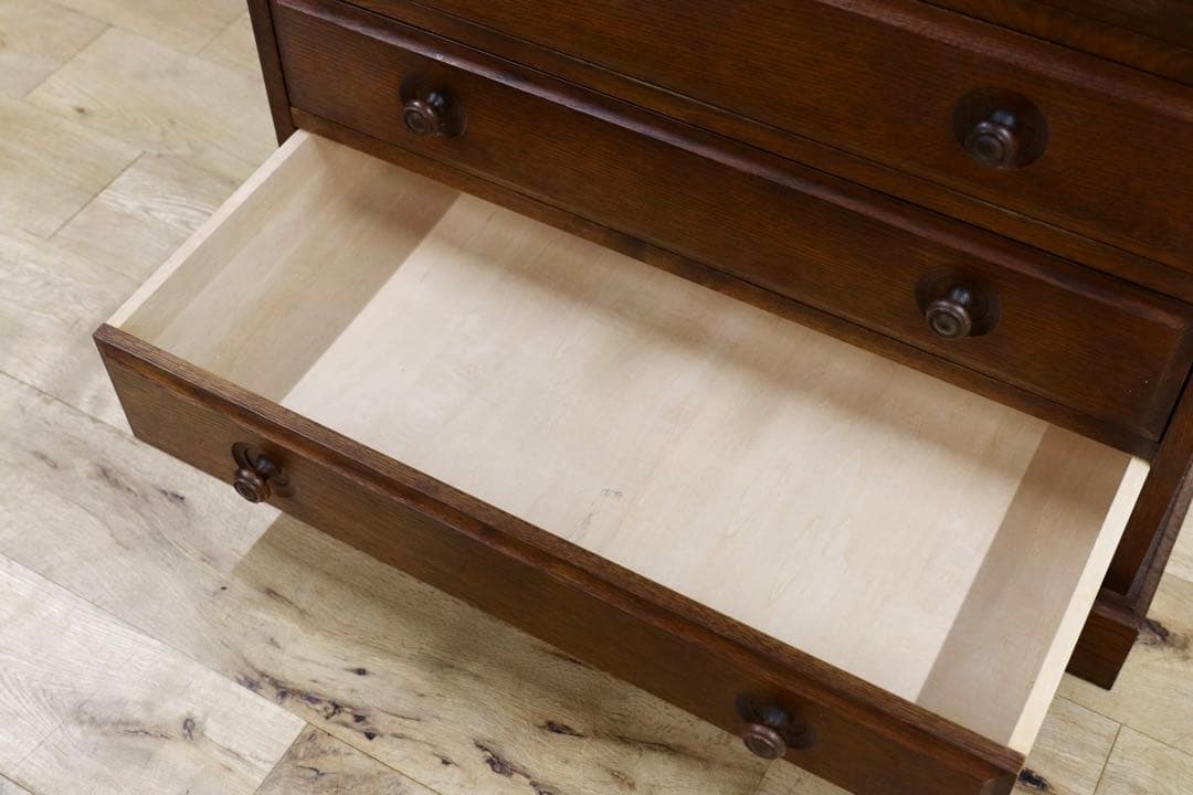 GMHS513○えぞ民芸家具 EZO 蝦夷 ミミック ライティングビューロー