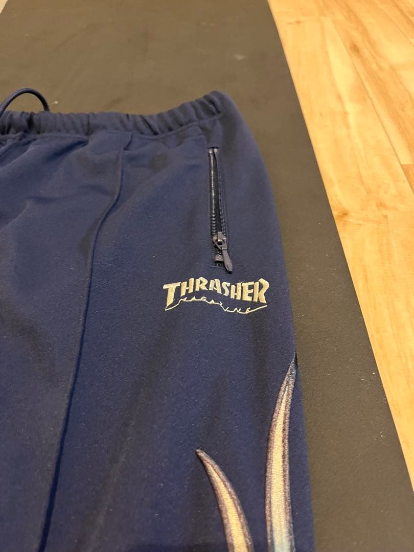 スラッシャー　セットアップ　ネイビー