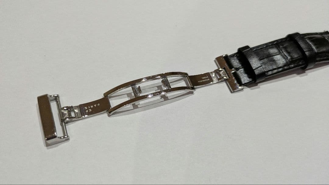 Camille Fournet Dバックル18㎜シルバー（革ベルト付き）