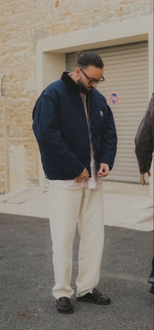 ジャケット・アウター Carhartt WIP OG Detroit Jacket Dark Navy