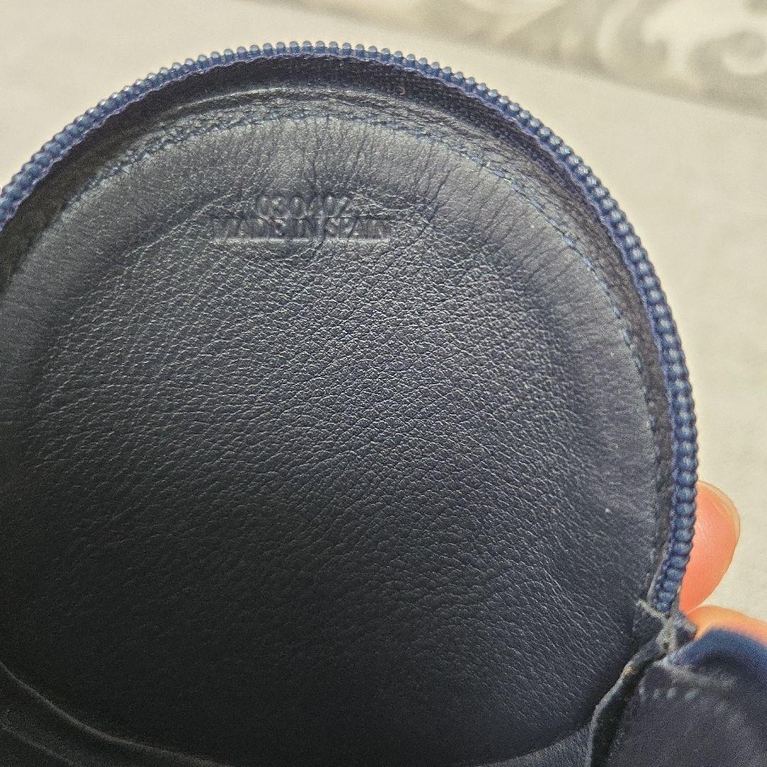 【未使用】LOEWE ケース ネイビー エキゾチックレザー