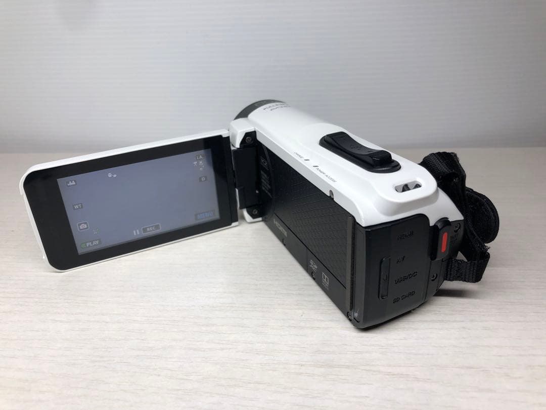 JVC ビデオカメラVictor Everio GZ-F270-W 60倍ズーム