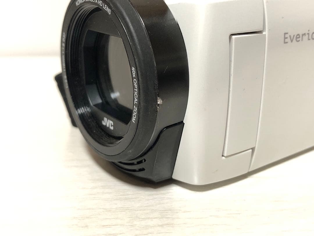 JVC ビデオカメラVictor Everio GZ-F270-W 60倍ズーム